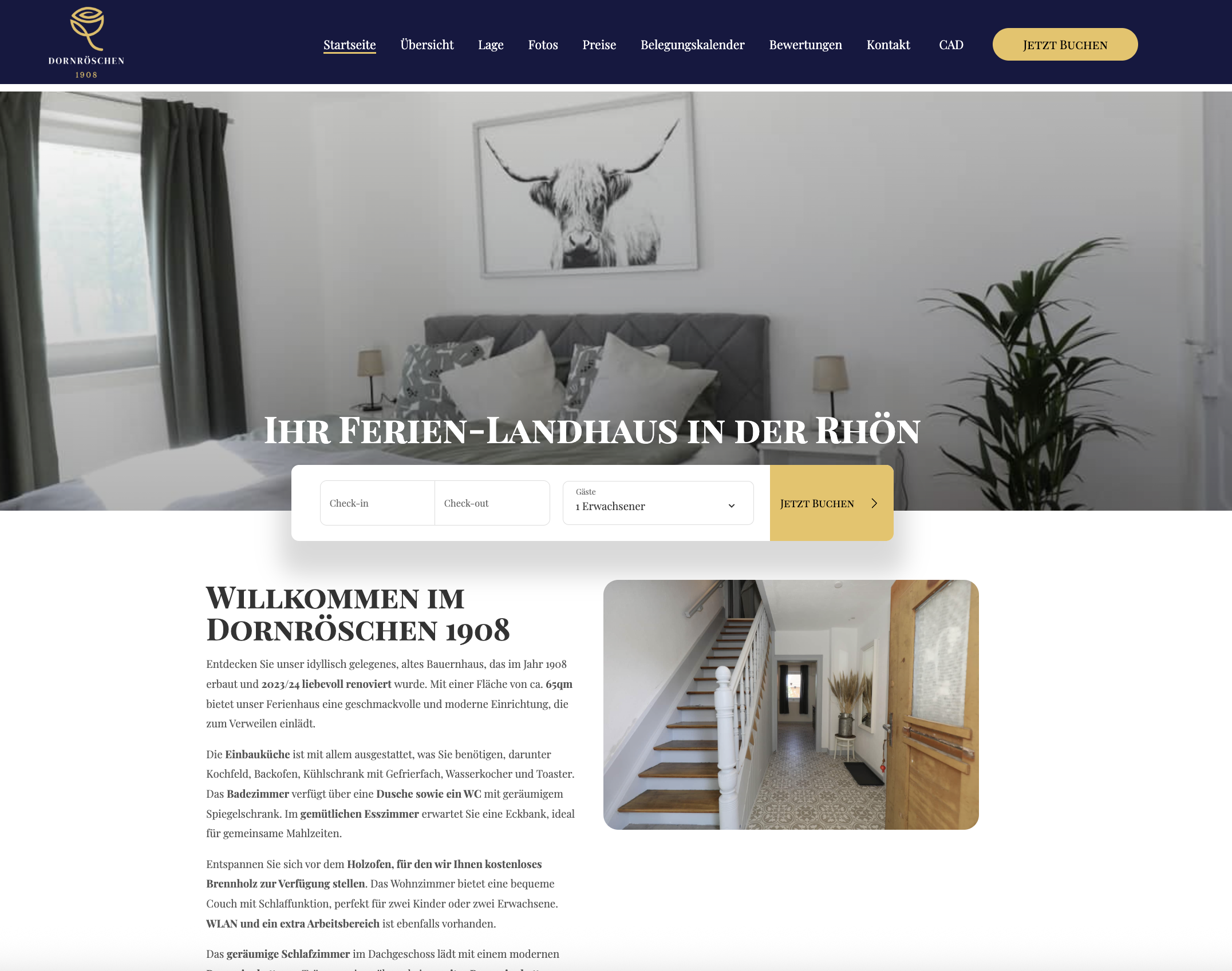 Rhön Landhaus Website