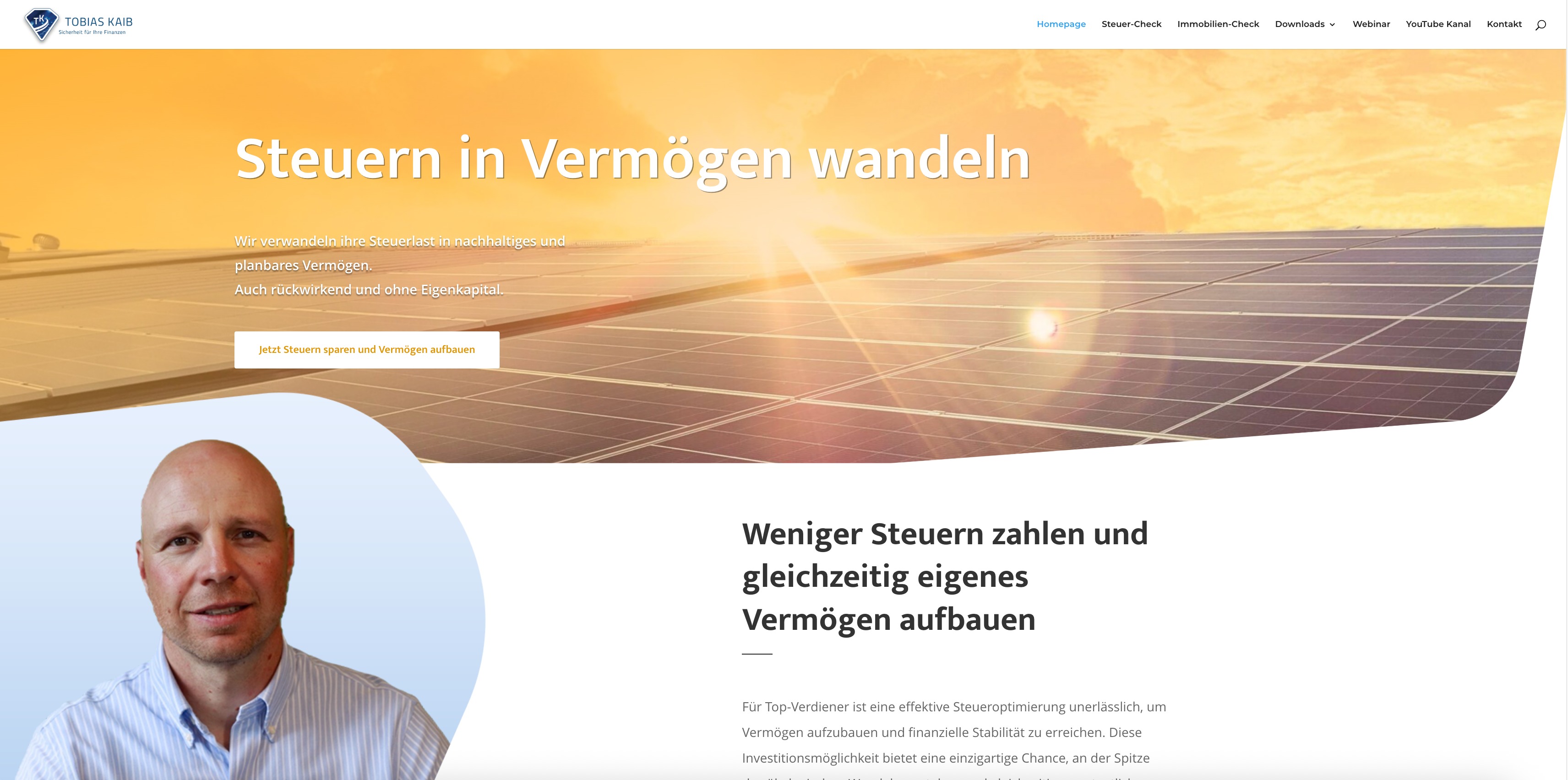 Tobias Kaib Website